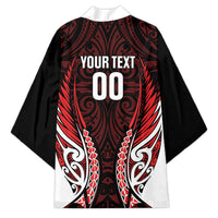 Counties Manukau 2026 Rugby Custom Kimono NZ Maori Silver Fern LT14 - Polynesian Pride