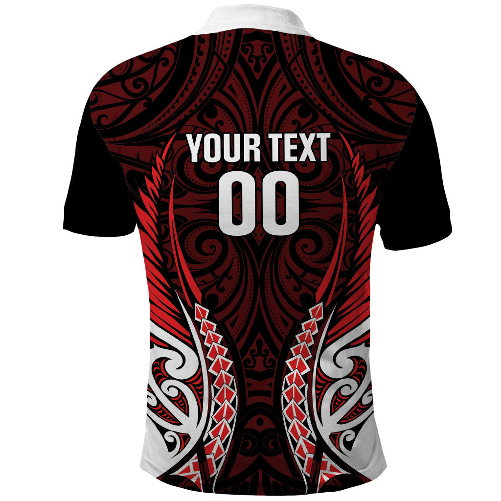 Counties Manukau 2026 Rugby Custom Polo Shirt NZ Maori Silver Fern