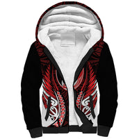 Counties Manukau 2026 Rugby Custom Sherpa Hoodie NZ Maori Silver Fern