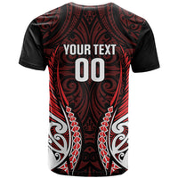 Counties Manukau 2026 Rugby Custom T Shirt NZ Maori Silver Fern