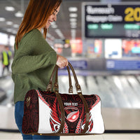 Counties Manukau 2026 Rugby Custom Travel Bag NZ Maori Silver Fern LT14 - Polynesian Pride