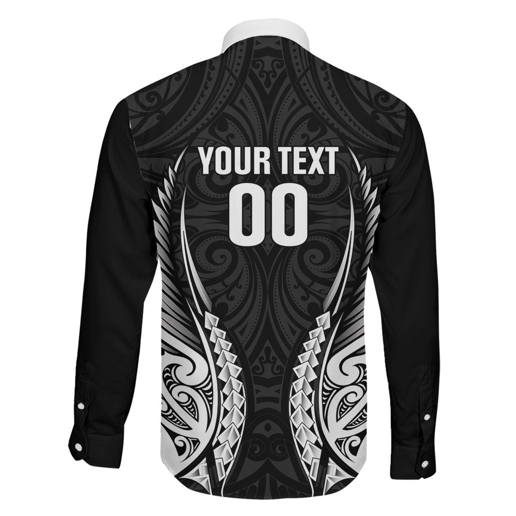 Hawke's Bay 2026 Rugby Custom Family Matching Tank Maxi Dress and Hawaiian Shirt NZ Maori Silver Fern LT14 - Polynesian Pride