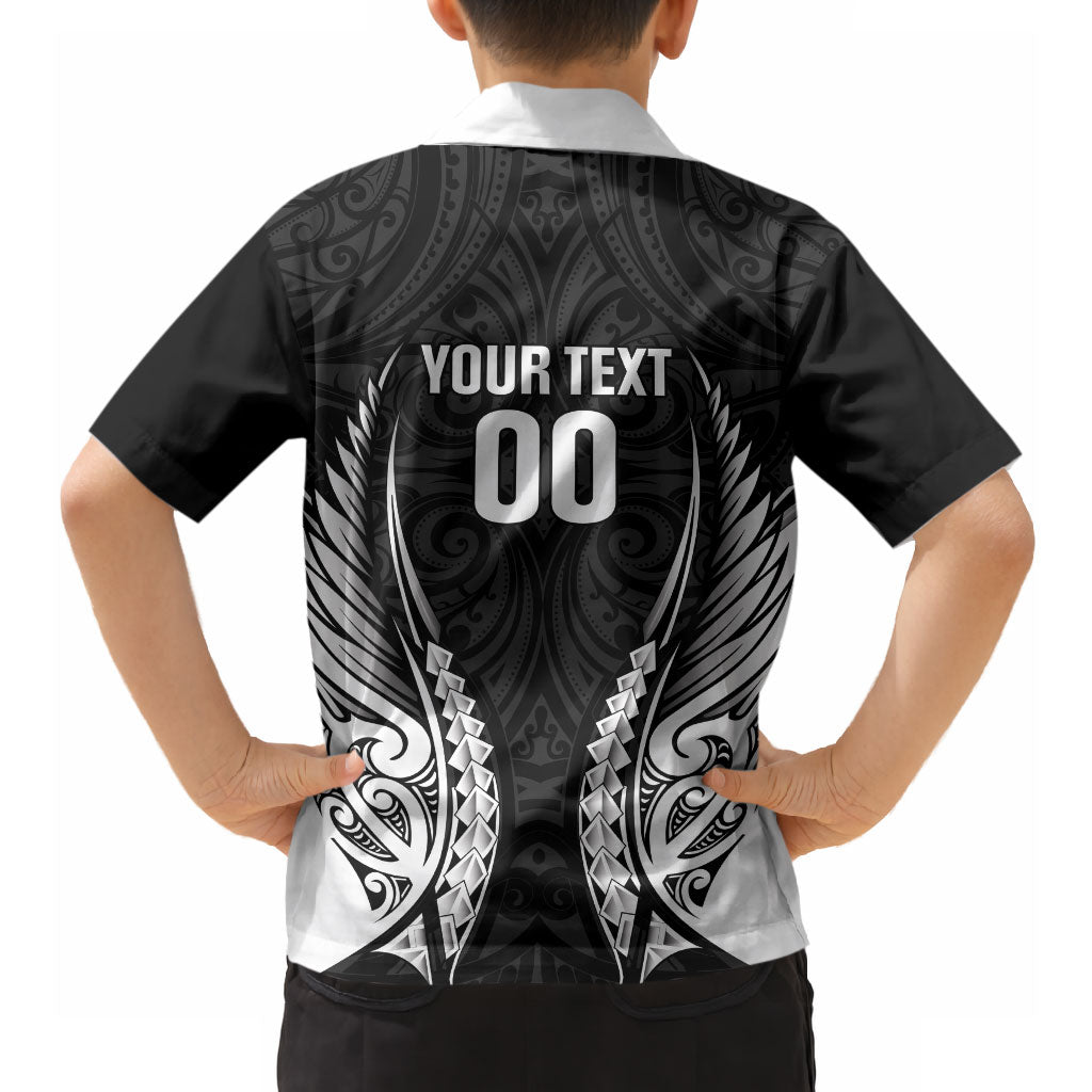 Hawke's Bay 2026 Rugby Custom Hawaiian Shirt NZ Maori Silver Fern LT14 - Polynesian Pride