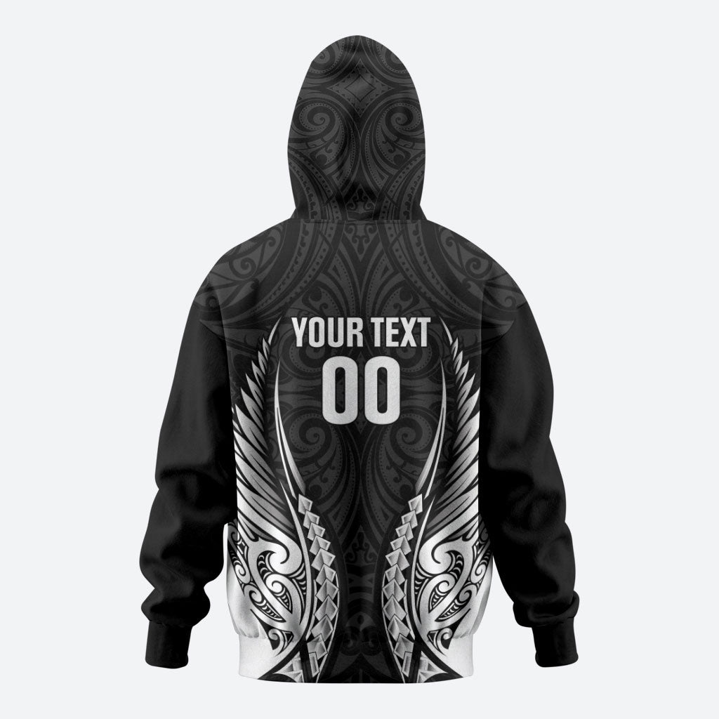 Hawke's Bay 2026 Rugby Custom Hoodie NZ Maori Silver Fern LT14 - Polynesian Pride