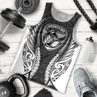 Hawke's Bay 2026 Rugby Custom Men Tank Top NZ Maori Silver Fern LT14 - Polynesian Pride