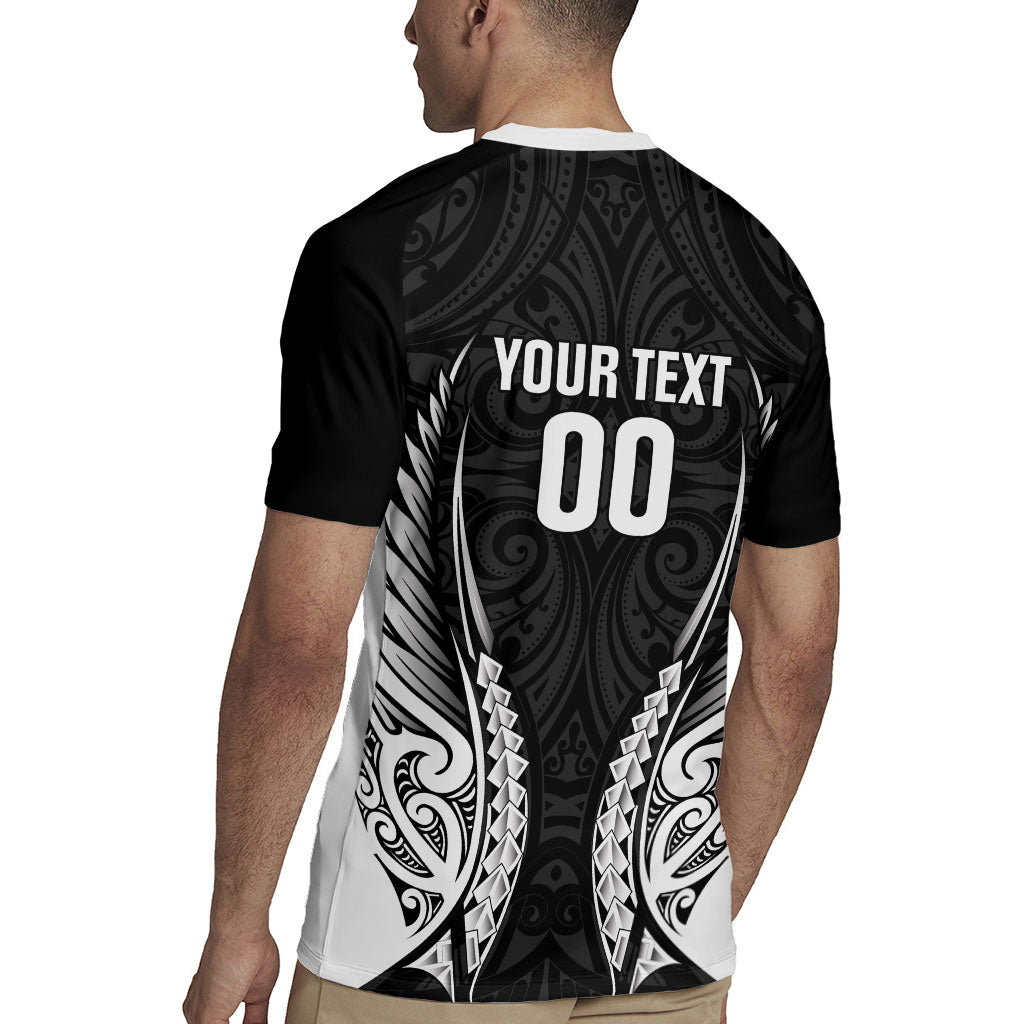 Hawke's Bay 2026 Rugby Custom Rugby Jersey NZ Maori Silver Fern LT14 - Polynesian Pride