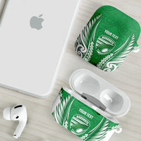 Manawatu 2026 Rugby Custom AirPods Case NZ Maori Silver Fern