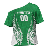 Manawatu 2026 Rugby Custom Cross Shoulder Shirt NZ Maori Silver Fern LT14 - Polynesian Pride