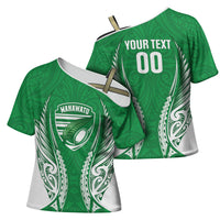 Manawatu 2026 Rugby Custom Cross Shoulder Shirt NZ Maori Silver Fern LT14 - Polynesian Pride
