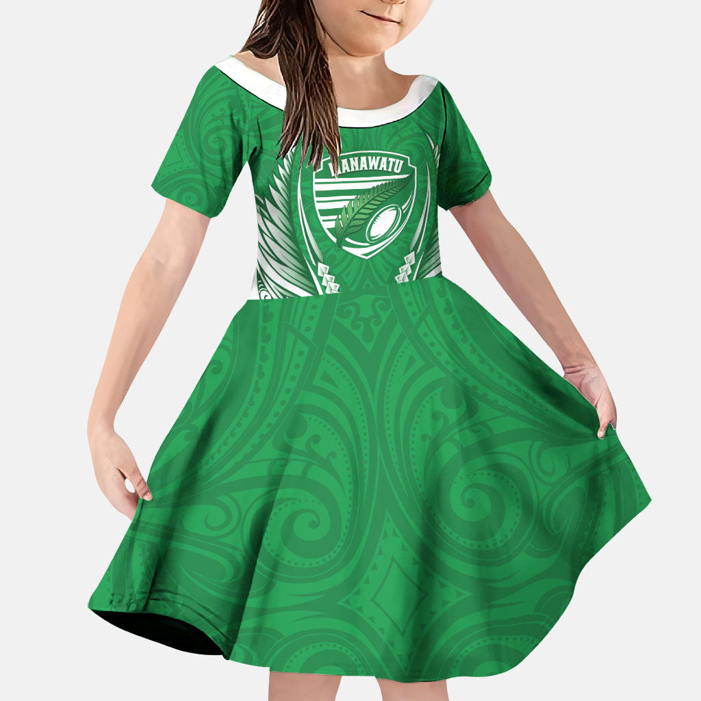 Manawatu 2026 Rugby Custom Family Matching Puletasi and Hawaiian Shirt NZ Maori Silver Fern