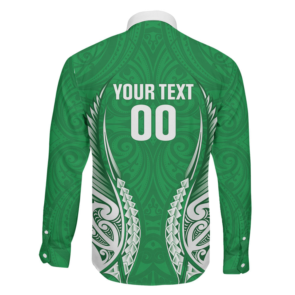 Manawatu 2026 Rugby Custom Family Matching Summer Maxi Dress and Hawaiian Shirt NZ Maori Silver Fern LT14 - Polynesian Pride