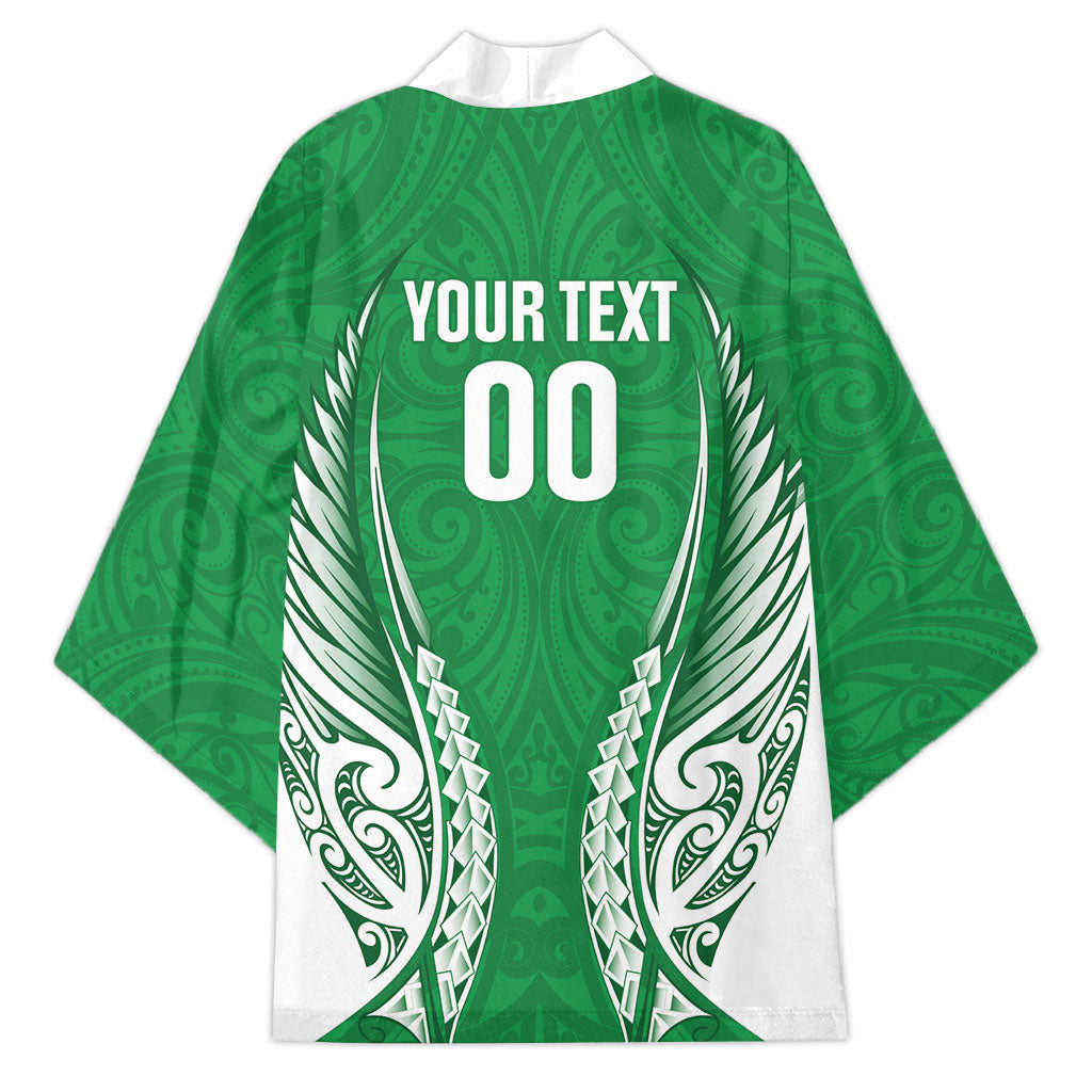 Manawatu 2026 Rugby Custom Kimono NZ Maori Silver Fern