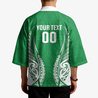 Manawatu 2026 Rugby Custom Kimono NZ Maori Silver Fern