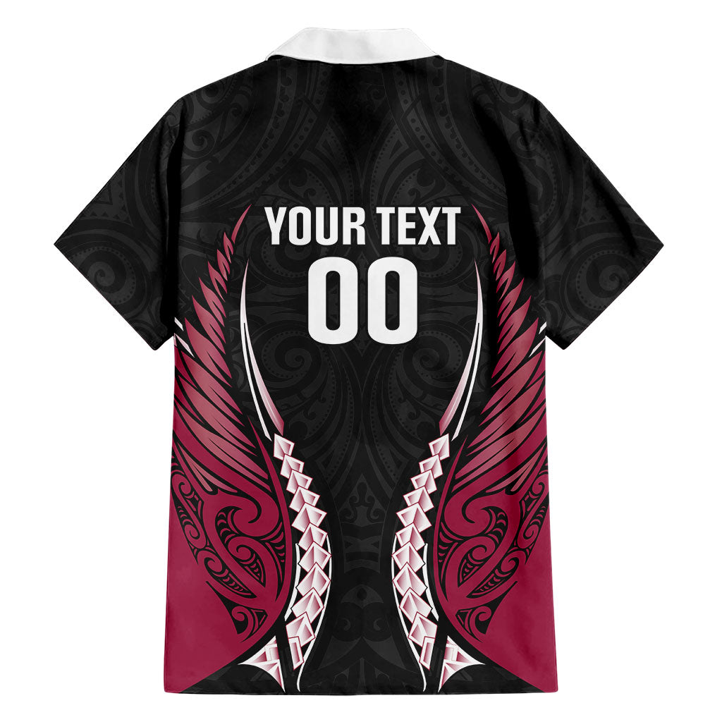 North Harbour 2026 Rugby Custom Family Matching Long Sleeve Bodycon Dress and Hawaiian Shirt NZ Maori Silver Fern LT14 - Polynesian Pride