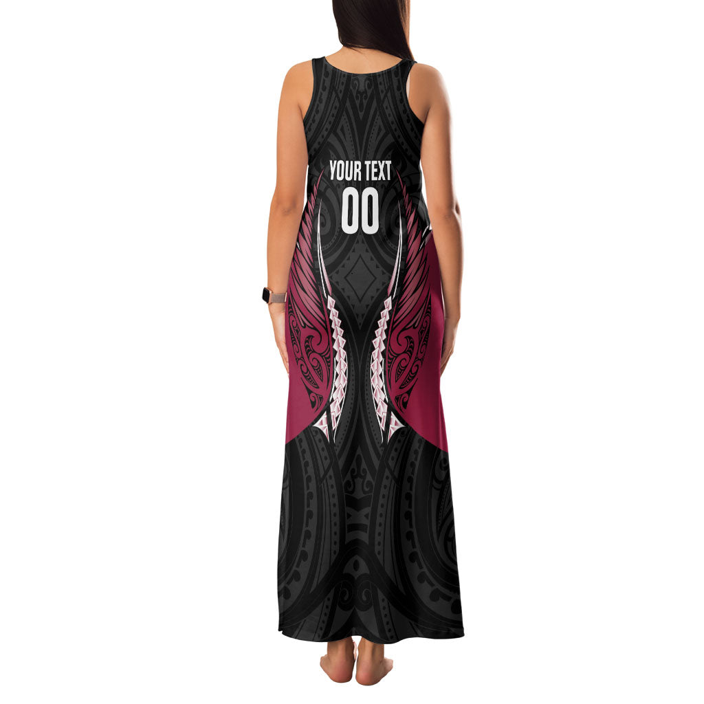 North Harbour 2026 Rugby Custom Family Matching Tank Maxi Dress and Hawaiian Shirt NZ Maori Silver Fern LT14 - Polynesian Pride