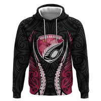 North Harbour 2026 Rugby Custom Hoodie NZ Maori Silver Fern