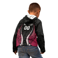 North Harbour 2026 Rugby Custom Kid Hoodie NZ Maori Silver Fern LT14 - Polynesian Pride