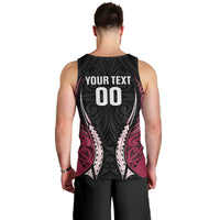 North Harbour 2026 Rugby Custom Men Tank Top NZ Maori Silver Fern