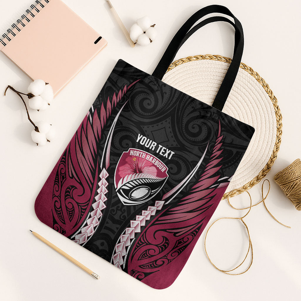 North Harbour 2026 Rugby Custom Tote Bag NZ Maori Silver Fern