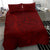 Oxblood Polynesia Bedding Set Hawaiian Tribal Hammerhead Shark Tattoo