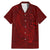 Oxblood Polynesia Family Matching Mermaid Dress and Hawaiian Shirt Hawaiian Tribal Hammerhead Shark Tattoo