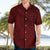 Oxblood Polynesia Hawaiian Shirt Hawaiian Tribal Hammerhead Shark Tattoo