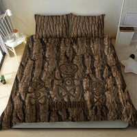 Kioranga Moriori New Zealand Bedding Set Kopi Rakau Carving Art LT14 - Polynesian Pride
