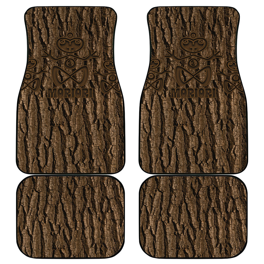 Kioranga Moriori New Zealand Car Mats Kopi Rakau Carving Art LT14 - Polynesian Pride