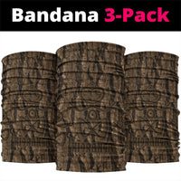 Kioranga Moriori New Zealand Neck Gaiter Kopi Rakau Carving Art LT14 package One Size: 25*50cm Brown - Polynesian Pride