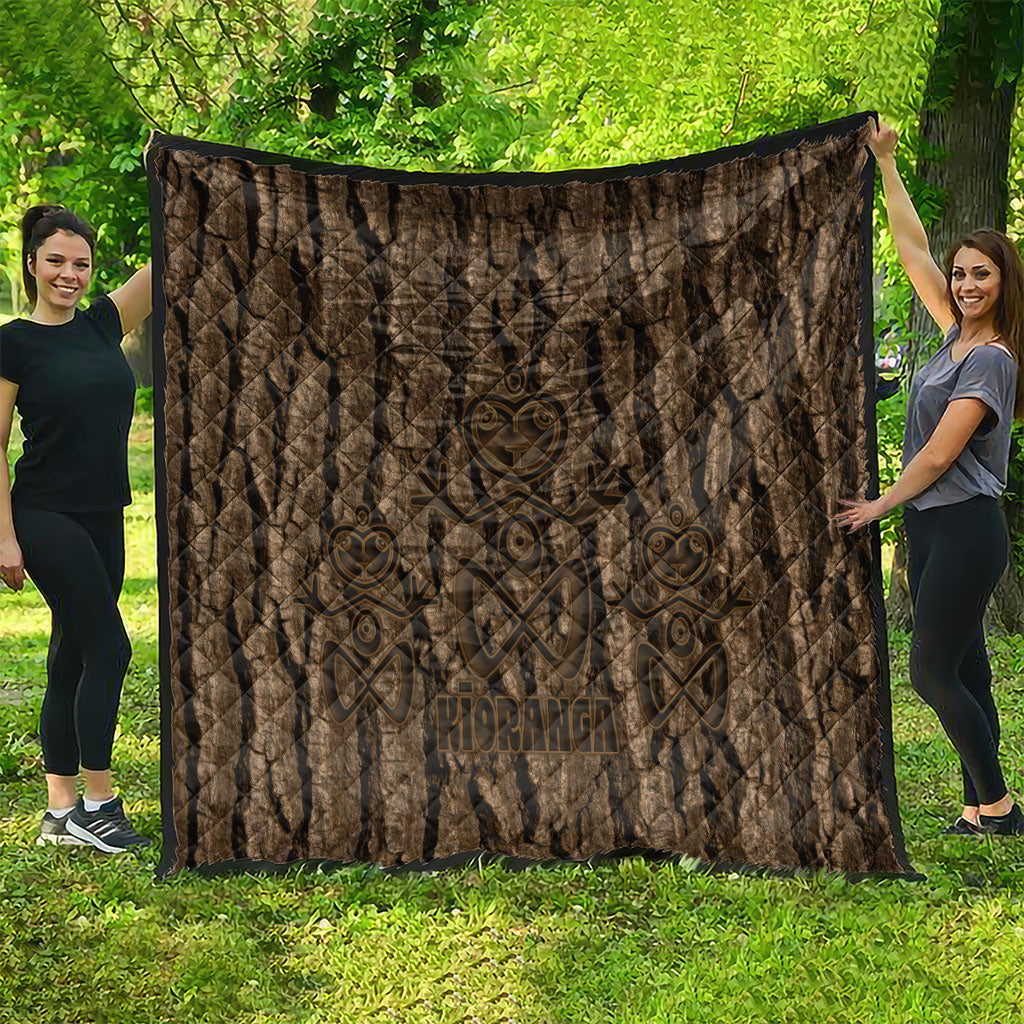 Kioranga Moriori New Zealand Quilt Kopi Rakau Carving Art LT14 - Polynesian Pride