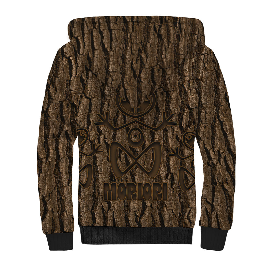 Kioranga Moriori New Zealand Sherpa Hoodie Kopi Rakau Carving Art LT14 - Polynesian Pride