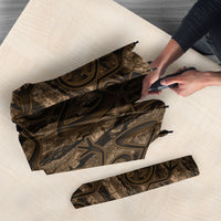Kioranga Moriori New Zealand Umbrella Kopi Rakau Carving Art LT14 - Polynesian Pride