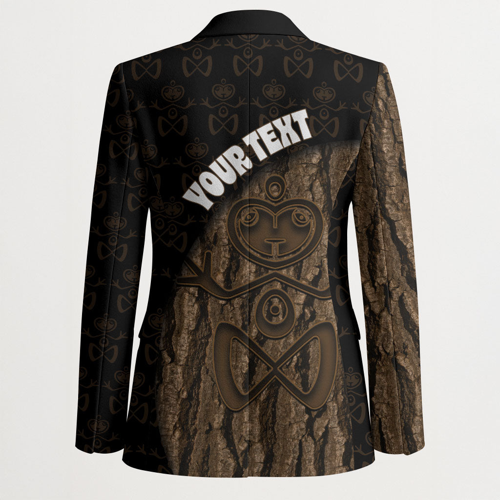 Moriori Kekoru New Zealand Personalised Blazer Kopi Rakau Carving Chatham Islands Map LT14 - Polynesian Pride
