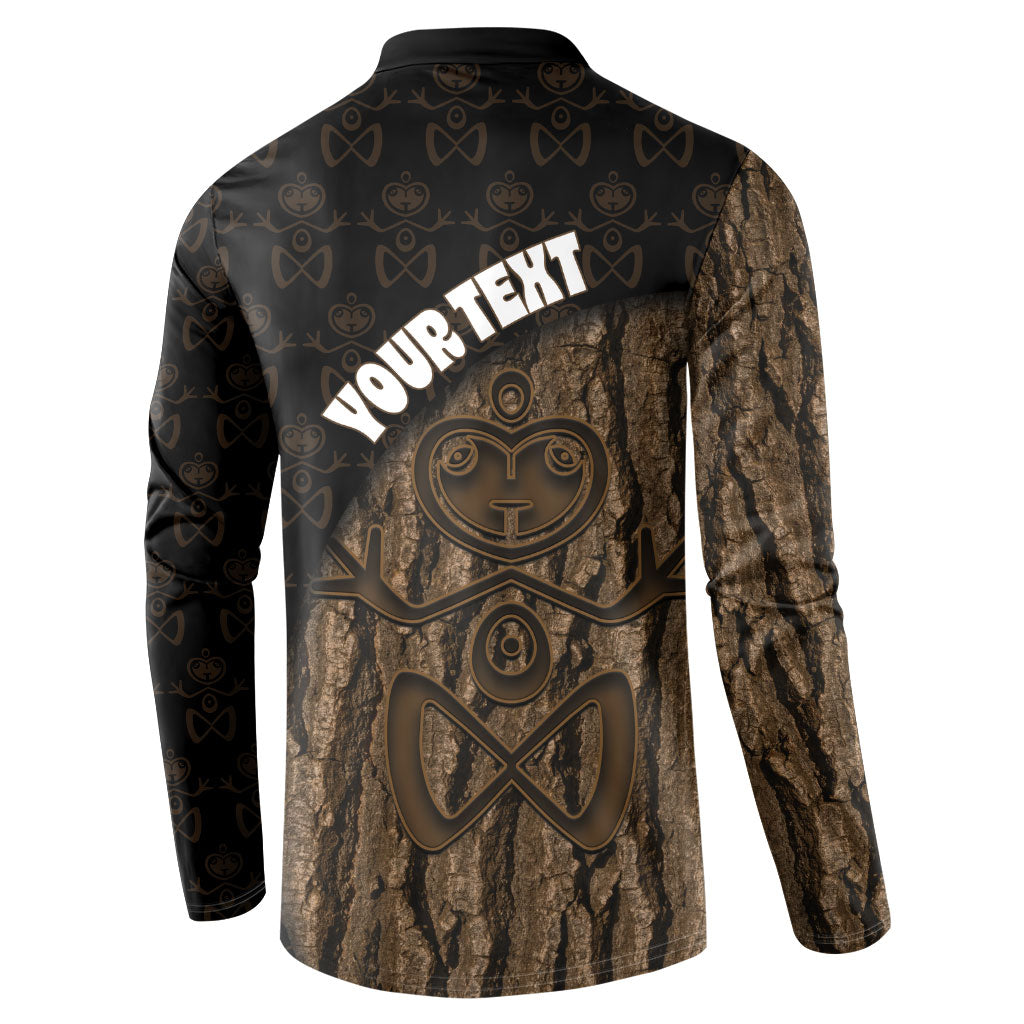Moriori Kekoru New Zealand Personalised Button Sweatshirt Kopi Rakau Carving Chatham Islands Map LT14 - Polynesian Pride