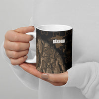 Moriori Kekoru New Zealand Personalised Ceramic Mug Kopi Rakau Carving Chatham Islands Map LT14 - Polynesian Pride