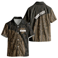 Moriori Kekoru New Zealand Personalised Kid Hawaiian Shirt Kopi Rakau Carving Chatham Islands Map LT14 - Polynesian Pride