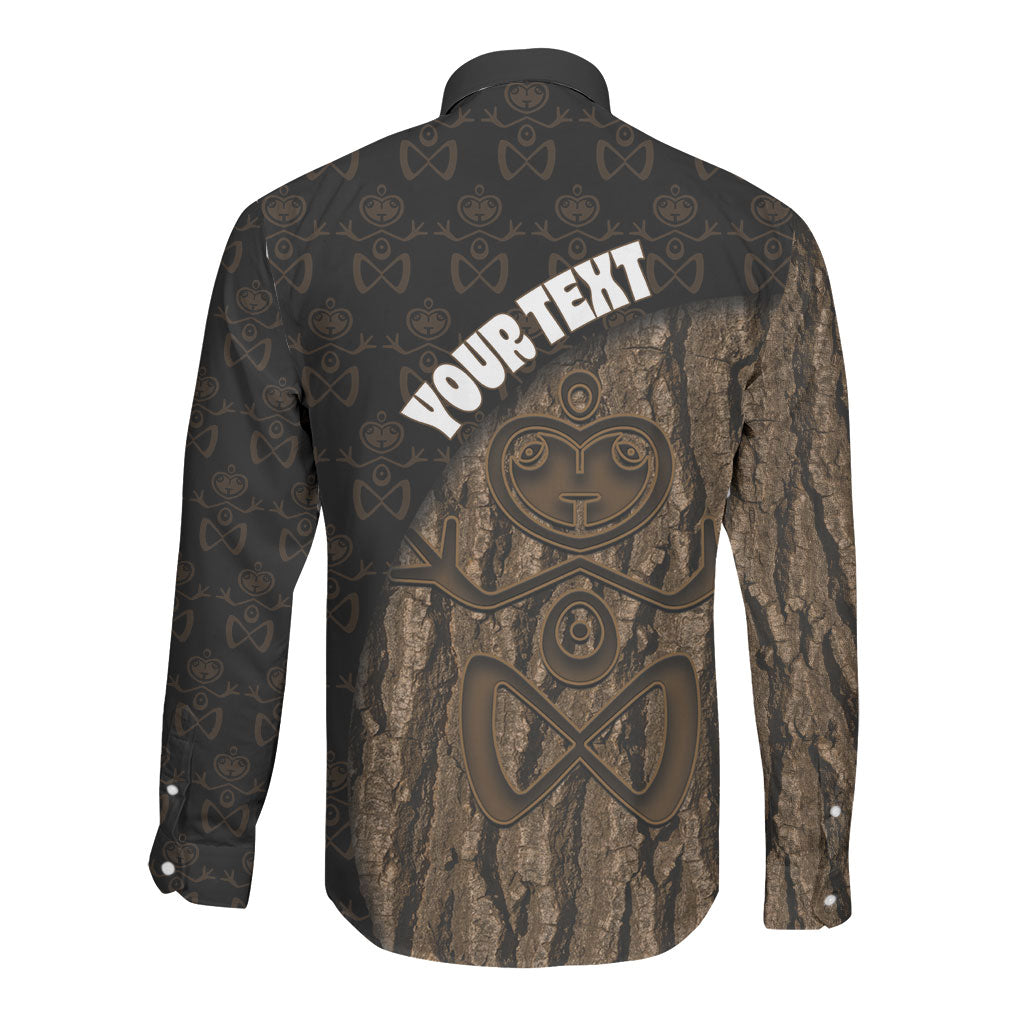 Moriori Kekoru New Zealand Personalised Long Sleeve Button Shirt Kopi Rakau Carving Chatham Islands Map LT14 - Polynesian Pride
