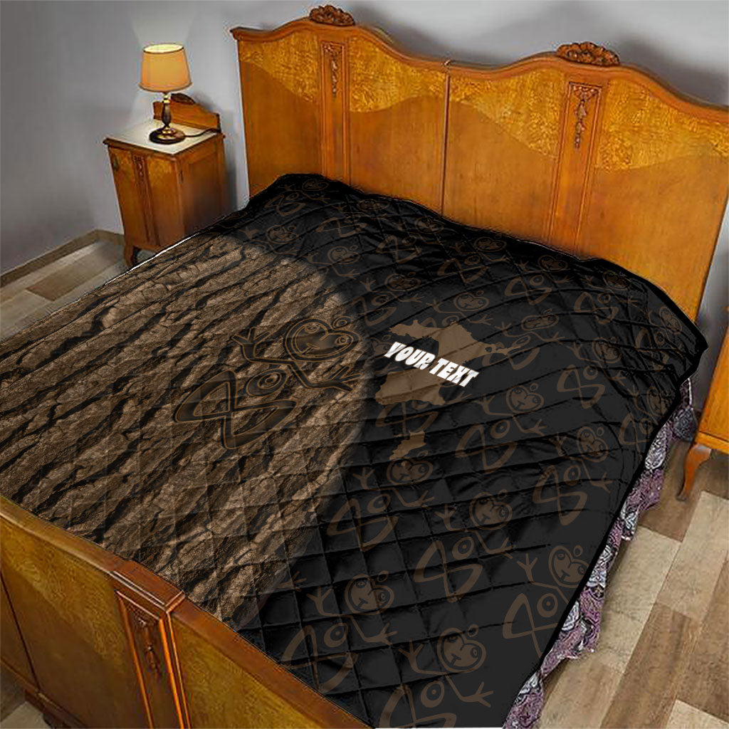 Moriori Kekoru New Zealand Personalised Quilt Kopi Rakau Carving Chatham Islands Map LT14 - Polynesian Pride