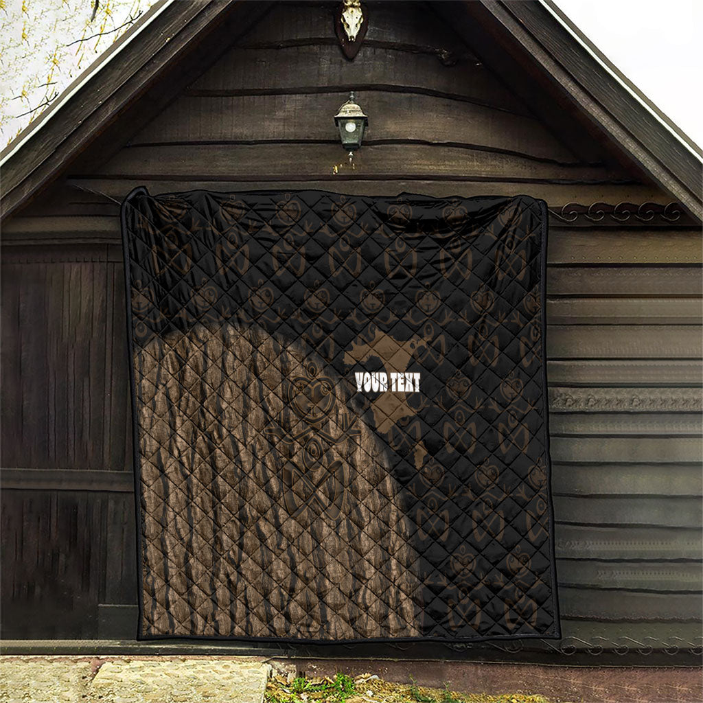 Moriori Kekoru New Zealand Personalised Quilt Kopi Rakau Carving Chatham Islands Map LT14 - Polynesian Pride