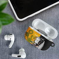 New Zealand Australia Rugby Bledisloe 2026 AirPods Case Champion Trophy Maori Aboriginal Art LT14 - Polynesian Pride