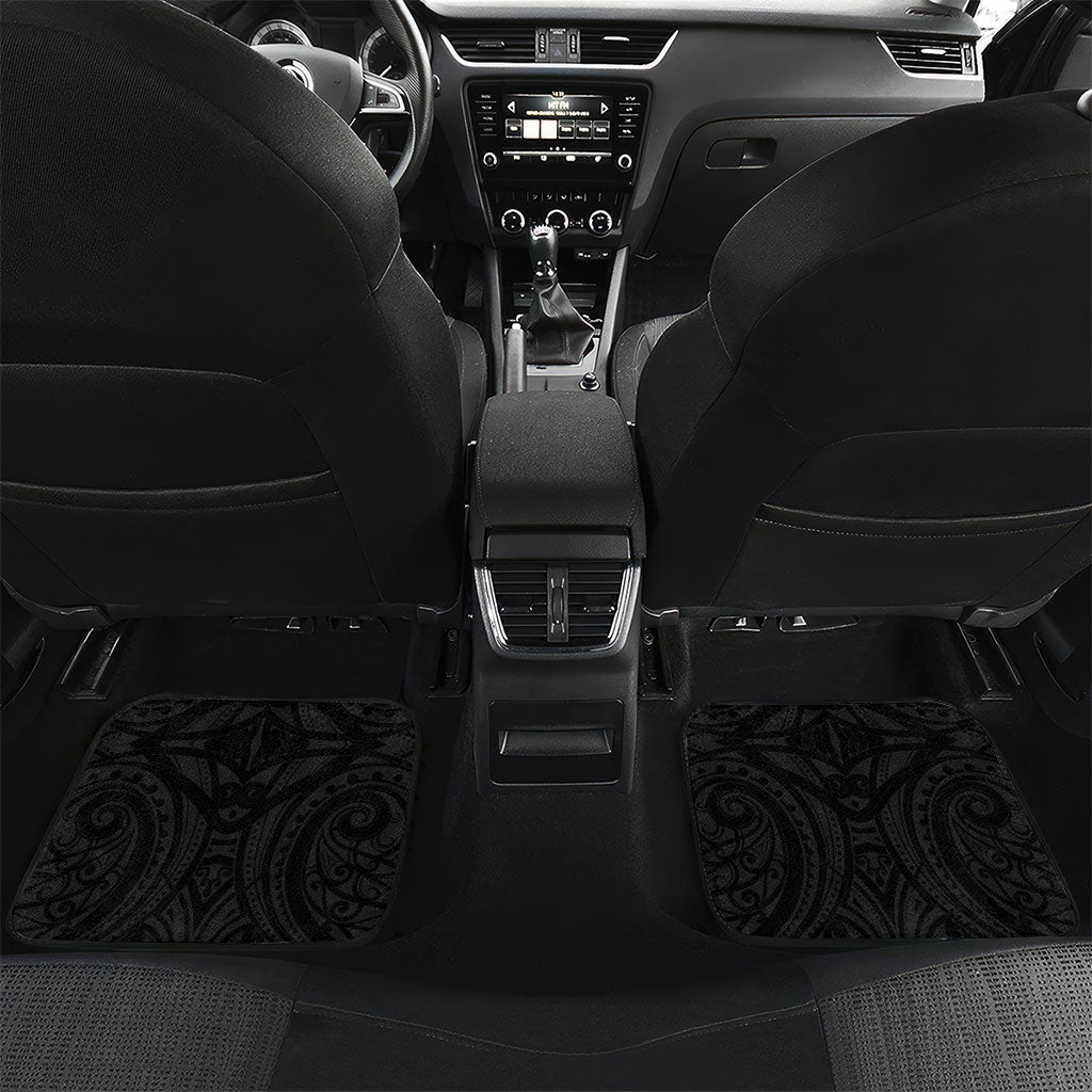 New Zealand Australia Rugby Bledisloe 2026 Custom Car Mats Champion Trophy Maori Aboriginal Art LT14 Set 2pcs - Back Multicolor - Polynesian Pride