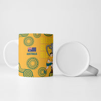 New Zealand Australia Rugby Bledisloe 2026 Ceramic Mug Champion Trophy Maori Aboriginal Art LT14 - Polynesian Pride