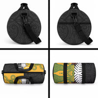 New Zealand Australia Rugby Bledisloe 2026 Duffle Bag Champion Trophy Maori Aboriginal Art
