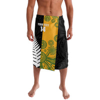 New Zealand Australia Rugby Bledisloe 2026 Custom Lavalava Champion Trophy Maori Aboriginal Art LT14 Multicolor - Polynesian Pride