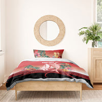 Vavau Sailing Festival Tonga Personalised Bedding Set Humpback Whale Sailboat Tropical Vibes LT14 - Polynesian Pride