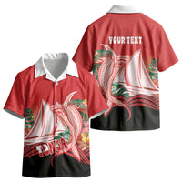 Vavau Sailing Festival Tonga Personalised Kid Hawaiian Shirt Humpback Whale Sailboat Tropical Vibes LT14 - Polynesian Pride
