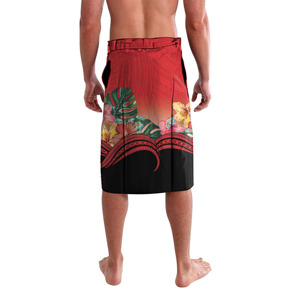 Vavau Sailing Festival Tonga Personalised Lavalava Humpback Whale Sailboat Tropical Vibes LT14 - Polynesian Pride