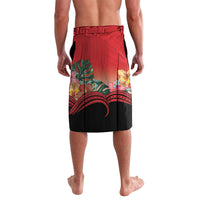 Vavau Sailing Festival Tonga Personalised Lavalava Humpback Whale Sailboat Tropical Vibes LT14 - Polynesian Pride