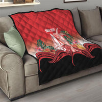 Vavau Sailing Festival Tonga Personalised Quilt Humpback Whale Sailboat Tropical Vibes LT14 - Polynesian Pride
