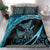 New Zealand Stingray Bedding Set Aotearoa Whai With Maori Paua Shell